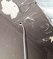 Stage cable drop, 2009-08-01
